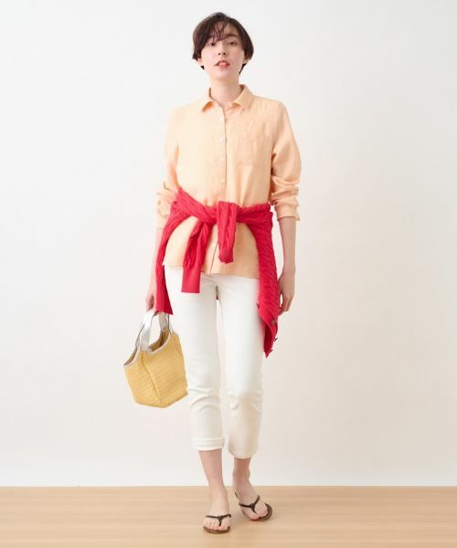 CARA O CRUZ / キャラ・オ・クルス シャツ・ブラウス | 洗える 麻シャツ | 詳細29