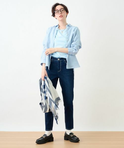 CARA O CRUZ / キャラ・オ・クルス シャツ・ブラウス | 洗える 麻シャツ | 詳細3