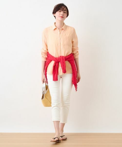 CARA O CRUZ / キャラ・オ・クルス シャツ・ブラウス | 洗える 麻シャツ | 詳細30