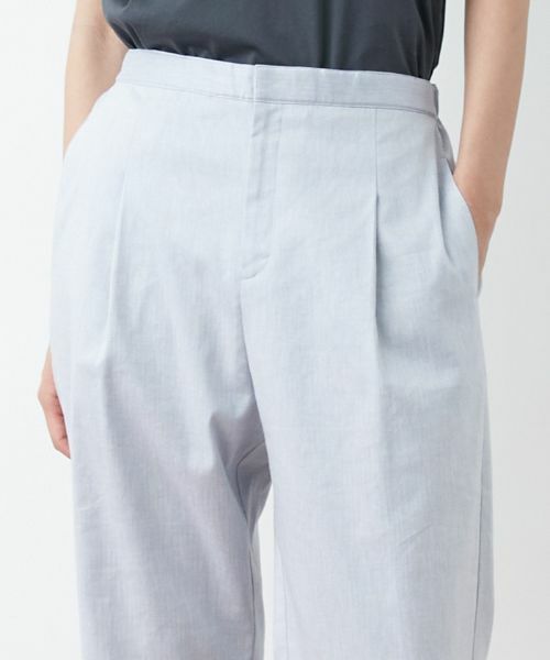 CARA O CRUZ / キャラ・オ・クルス その他パンツ | 後ろウエストゴム クロップドパンツ | 詳細25