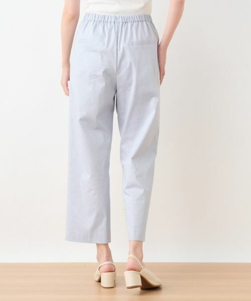 CARA O CRUZ / キャラ・オ・クルス その他パンツ | 後ろウエストゴム クロップドパンツ | 詳細5