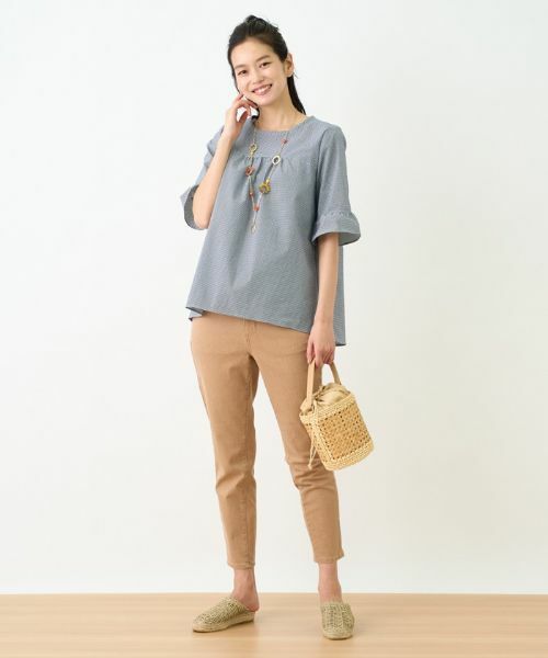 CARA O CRUZ / キャラ・オ・クルス ネックレス・ペンダント・チョーカー | ガラス×ウッドモチーフネックレス | 詳細1