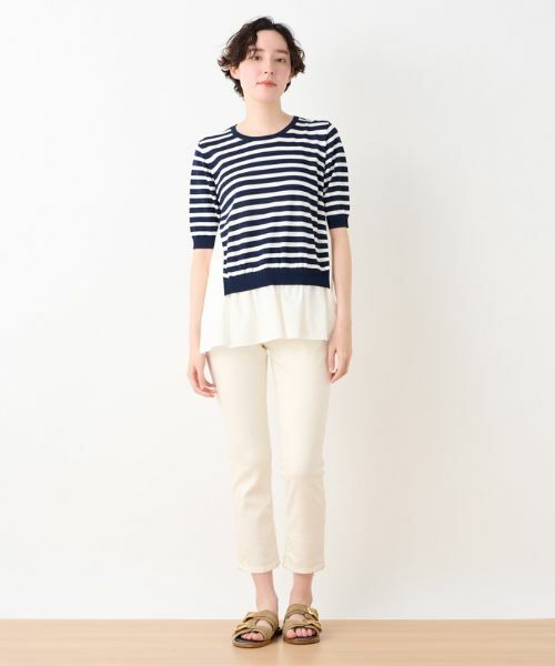 CARA O CRUZ / キャラ・オ・クルス ニット・セーター | 異素材MIXニット | 詳細10