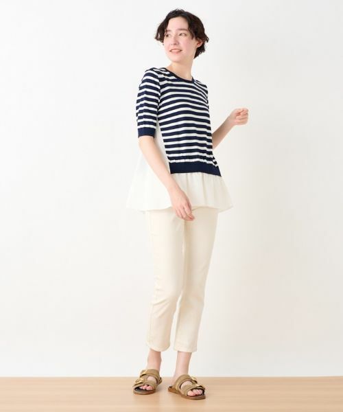 CARA O CRUZ / キャラ・オ・クルス ニット・セーター | 異素材MIXニット | 詳細11