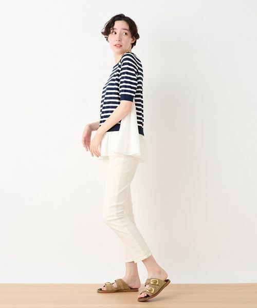 CARA O CRUZ / キャラ・オ・クルス ニット・セーター | 異素材MIXニット | 詳細12