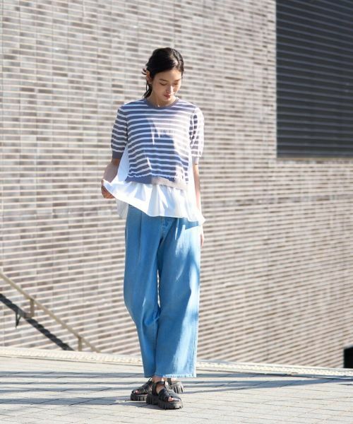 CARA O CRUZ / キャラ・オ・クルス ニット・セーター | 異素材MIXニット | 詳細18