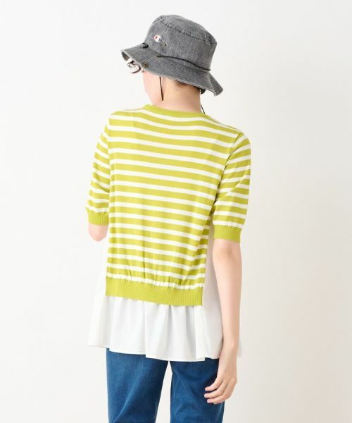 CARA O CRUZ / キャラ・オ・クルス ニット・セーター | 異素材MIXニット | 詳細2