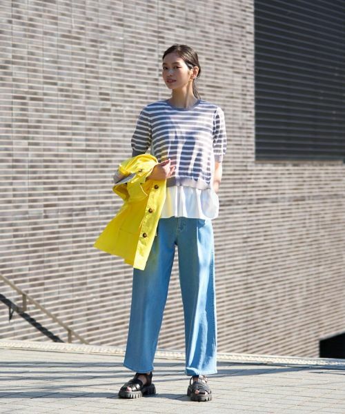 CARA O CRUZ / キャラ・オ・クルス ニット・セーター | 異素材MIXニット | 詳細22