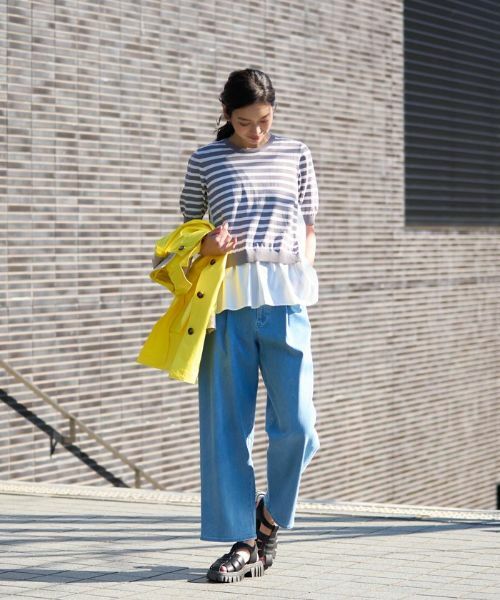 CARA O CRUZ / キャラ・オ・クルス ニット・セーター | 異素材MIXニット | 詳細23