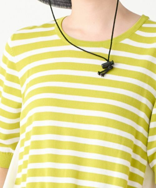 CARA O CRUZ / キャラ・オ・クルス ニット・セーター | 異素材MIXニット | 詳細27