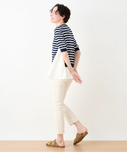 CARA O CRUZ / キャラ・オ・クルス ニット・セーター | 異素材MIXニット | 詳細9