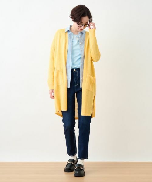 CARA O CRUZ / キャラ・オ・クルス カーディガン・ボレロ | 洗える ロングカーディガン | 詳細10