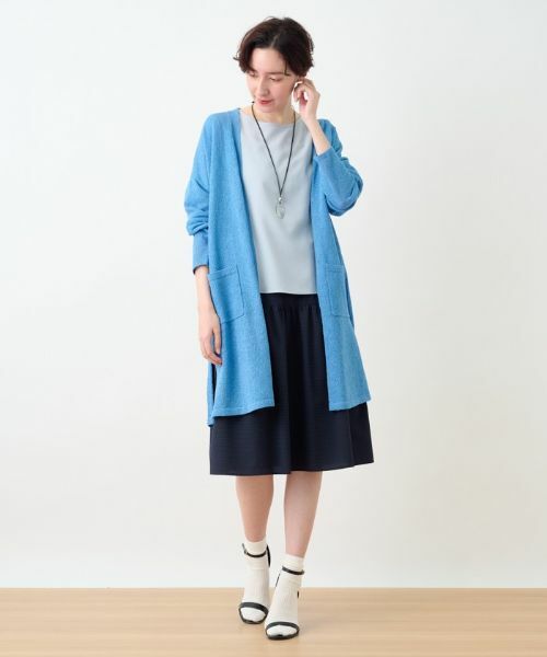 CARA O CRUZ / キャラ・オ・クルス カーディガン・ボレロ | 洗える ロングカーディガン | 詳細11