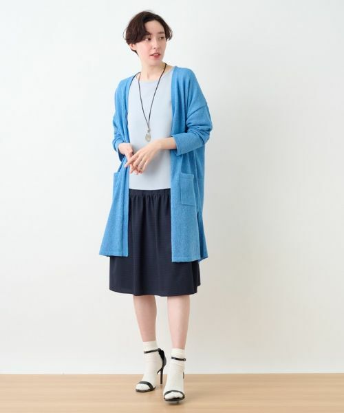 CARA O CRUZ / キャラ・オ・クルス カーディガン・ボレロ | 洗える ロングカーディガン | 詳細12