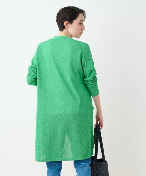 CARA O CRUZ / キャラ・オ・クルス カーディガン・ボレロ | 洗える ロングカーディガン | 詳細14