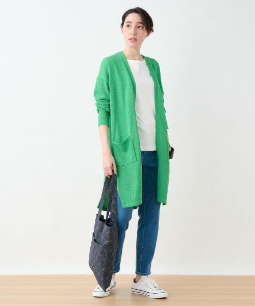 CARA O CRUZ / キャラ・オ・クルス カーディガン・ボレロ | 洗える ロングカーディガン | 詳細17