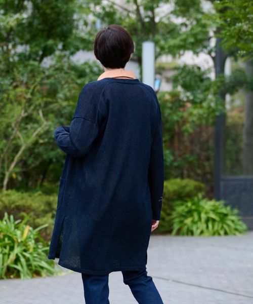 CARA O CRUZ / キャラ・オ・クルス カーディガン・ボレロ | 洗える ロングカーディガン | 詳細2