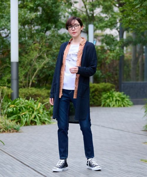 CARA O CRUZ / キャラ・オ・クルス カーディガン・ボレロ | 洗える ロングカーディガン | 詳細3