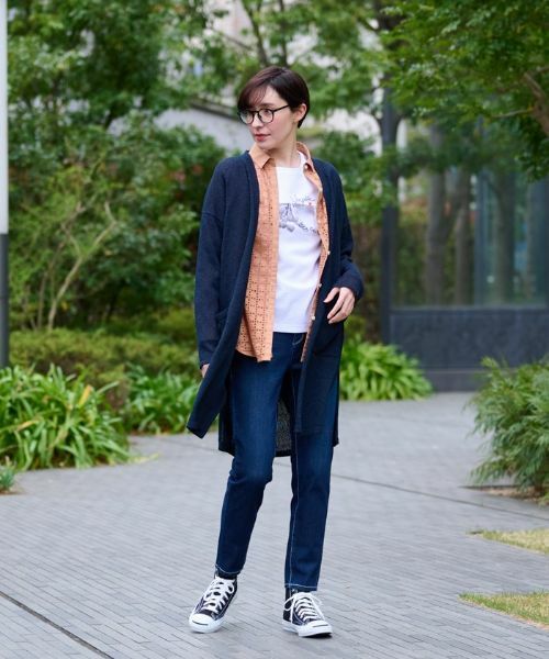 CARA O CRUZ / キャラ・オ・クルス カーディガン・ボレロ | 洗える ロングカーディガン | 詳細4