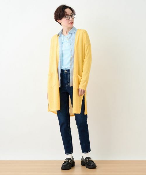 CARA O CRUZ / キャラ・オ・クルス カーディガン・ボレロ | 洗える ロングカーディガン | 詳細9