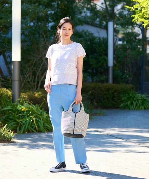 CARA O CRUZ / キャラ・オ・クルス ニット・セーター | ファンシーヤーンのニットベスト【CINZIA CALDI】 | 詳細1