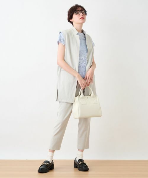 CARA O CRUZ / キャラ・オ・クルス ニット・セーター | ファンシーヤーンのニットベスト【CINZIA CALDI】 | 詳細18