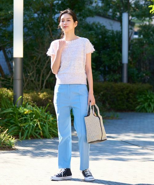 CARA O CRUZ / キャラ・オ・クルス ニット・セーター | ファンシーヤーンのニットベスト【CINZIA CALDI】 | 詳細2