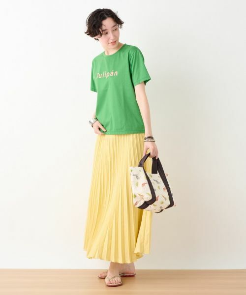 CARA O CRUZ / キャラ・オ・クルス ロング・マキシ丈スカート | 洗える ウエストゴムプリーツスカート【産地ナブル】 | 詳細3