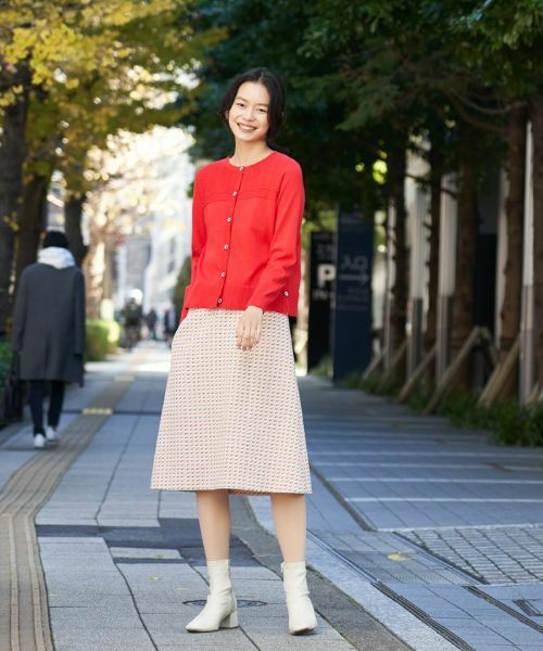 CARA O CRUZ / キャラ・オ・クルス カーディガン・ボレロ | 洗える サイドヘムボタンカーディガン | 詳細11