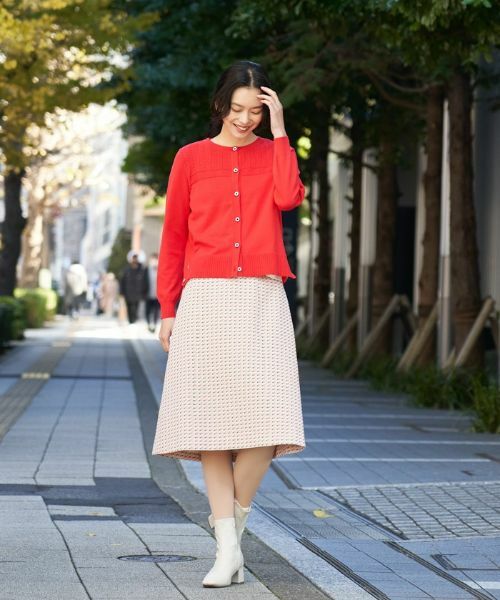 CARA O CRUZ / キャラ・オ・クルス カーディガン・ボレロ | 洗える サイドヘムボタンカーディガン | 詳細13