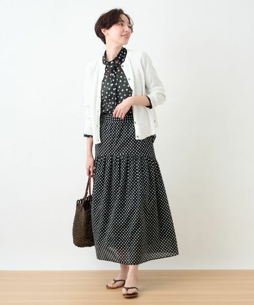 CARA O CRUZ / キャラ・オ・クルス カーディガン・ボレロ | 洗える サイドヘムボタンカーディガン | 詳細17