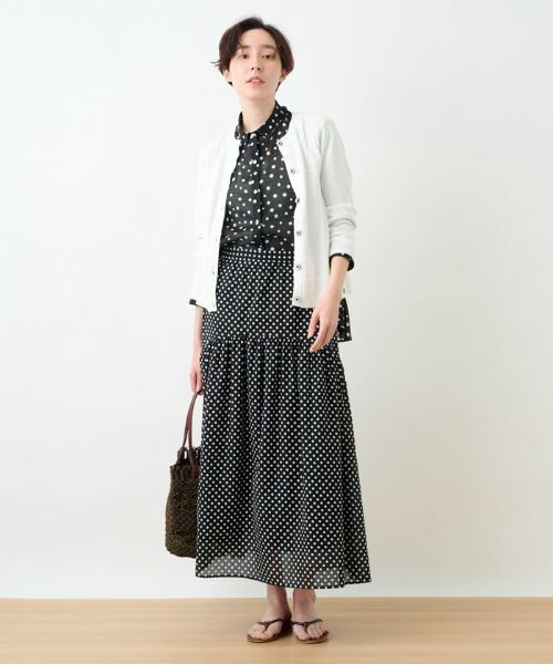 CARA O CRUZ / キャラ・オ・クルス カーディガン・ボレロ | 洗える サイドヘムボタンカーディガン | 詳細18