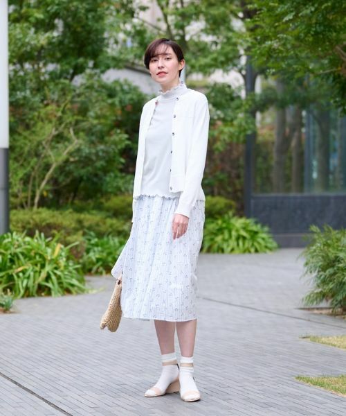 CARA O CRUZ / キャラ・オ・クルス カーディガン・ボレロ | 洗える サイドヘムボタンカーディガン | 詳細2