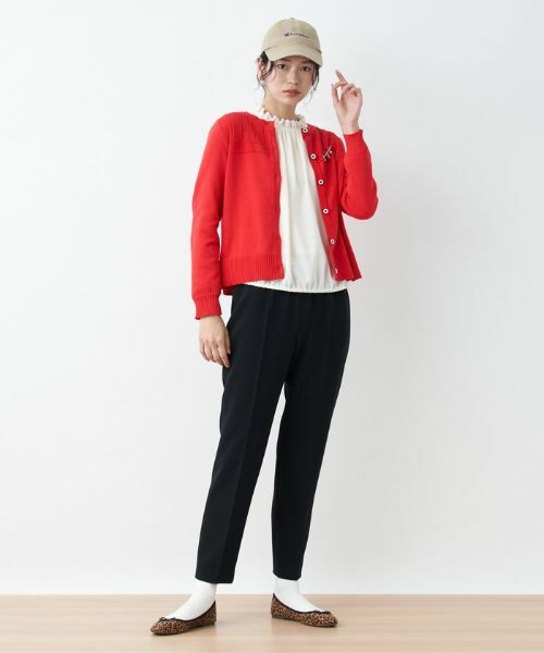 CARA O CRUZ / キャラ・オ・クルス カーディガン・ボレロ | 洗える サイドヘムボタンカーディガン | 詳細23