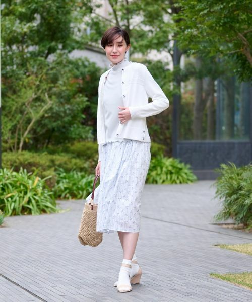 CARA O CRUZ / キャラ・オ・クルス カーディガン・ボレロ | 洗える サイドヘムボタンカーディガン | 詳細3