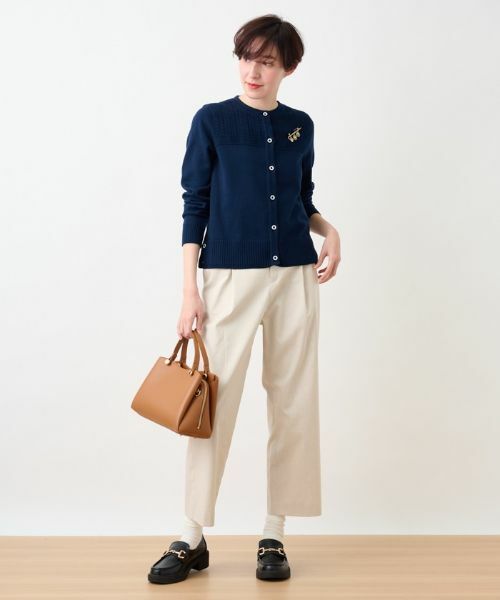 CARA O CRUZ / キャラ・オ・クルス カーディガン・ボレロ | 洗える サイドヘムボタンカーディガン | 詳細5