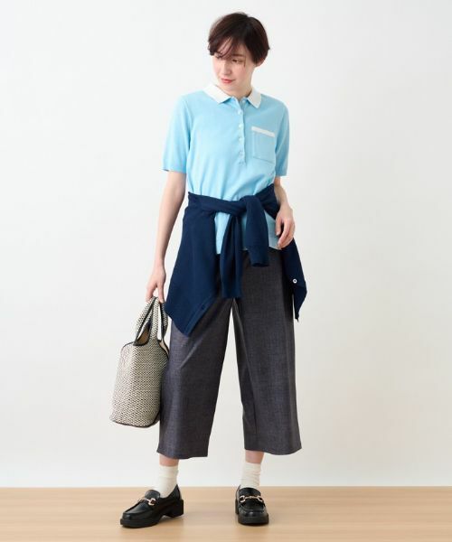 CARA O CRUZ / キャラ・オ・クルス カーディガン・ボレロ | 洗える サイドヘムボタンカーディガン | 詳細8