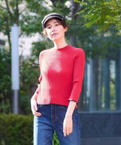 CARA O CRUZ / キャラ・オ・クルス ニット・セーター | 洗える ワイドリブニット