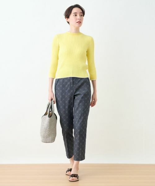 CARA O CRUZ / キャラ・オ・クルス ニット・セーター | 洗える ワイドリブニット | 詳細13