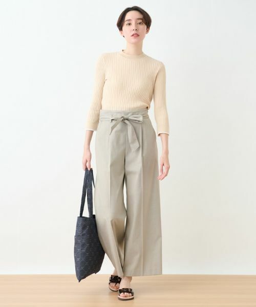 CARA O CRUZ / キャラ・オ・クルス ニット・セーター | 洗える ワイドリブニット | 詳細18