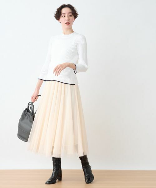 CARA O CRUZ / キャラ・オ・クルス ニット・セーター | 洗える ワイドリブニット | 詳細24