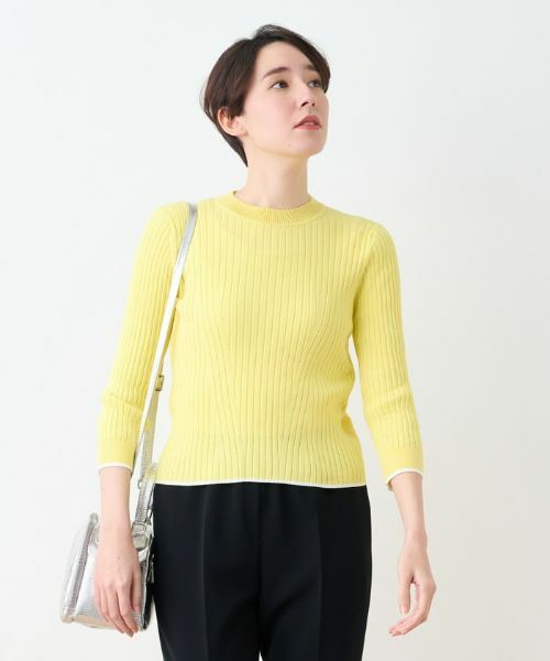 CARA O CRUZ / キャラ・オ・クルス ニット・セーター | 洗える ワイドリブニット | 詳細6