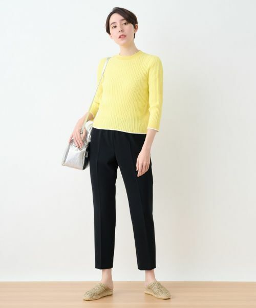 CARA O CRUZ / キャラ・オ・クルス ニット・セーター | 洗える ワイドリブニット | 詳細7