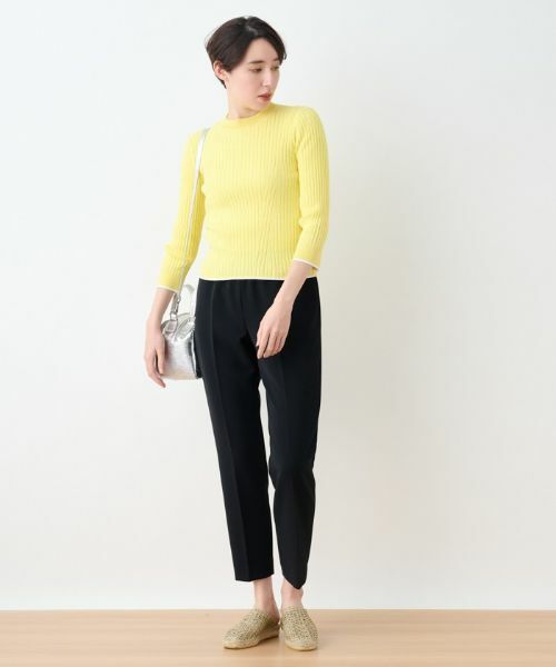 CARA O CRUZ / キャラ・オ・クルス ニット・セーター | 洗える ワイドリブニット | 詳細8