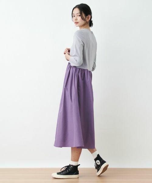 CARA O CRUZ / キャラ・オ・クルス ドレス | 洗える 切替ワンピース【セレモニー】 | 詳細11