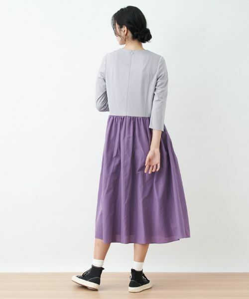 CARA O CRUZ / キャラ・オ・クルス ドレス | 洗える 切替ワンピース【セレモニー】 | 詳細12