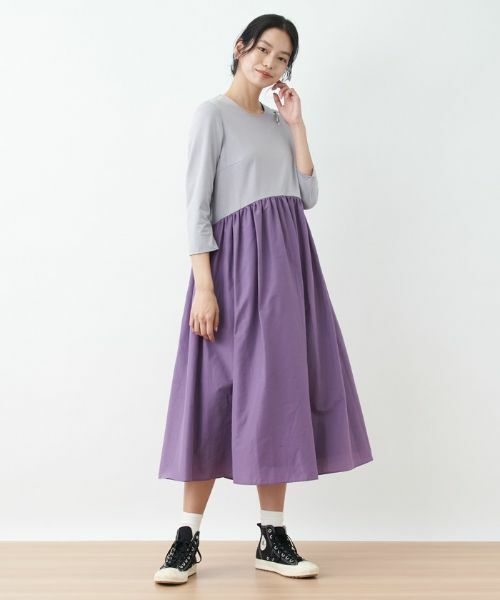 CARA O CRUZ / キャラ・オ・クルス ドレス | 洗える 切替ワンピース【セレモニー】 | 詳細15