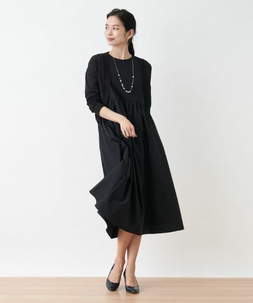 CARA O CRUZ / キャラ・オ・クルス ドレス | 洗える 切替ワンピース【セレモニー】 | 詳細21