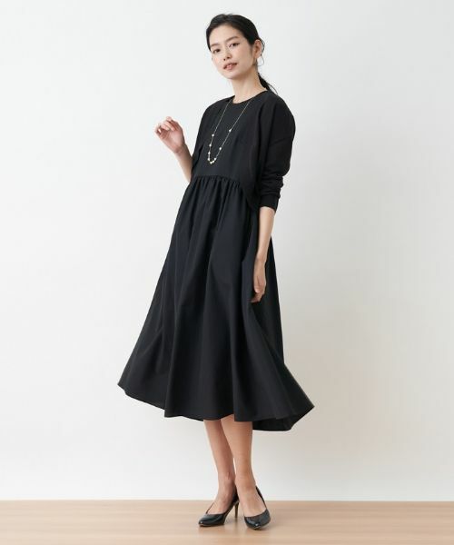 CARA O CRUZ / キャラ・オ・クルス ドレス | 洗える 切替ワンピース【セレモニー】 | 詳細23