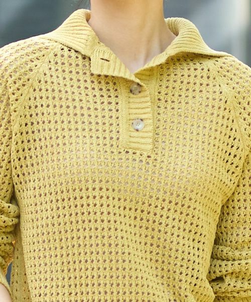 CARA O CRUZ / キャラ・オ・クルス ニット・セーター | 洗える ステンカラーニット | 詳細12